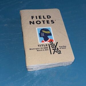 NWT Title IX Field Notes notebooks (4)